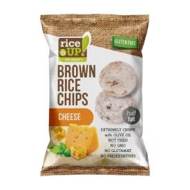 Rice Up sajtos rizs chips 60g