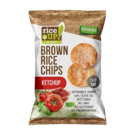 Rice up ketchup ízű rizs chips 60g