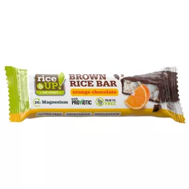   Rice up, puffasztott barna rizsszelet, narancsos, étcsokis 18g