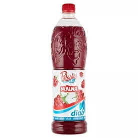 Pölöskei szörp, diabetikus, málna ízű, 1 liter