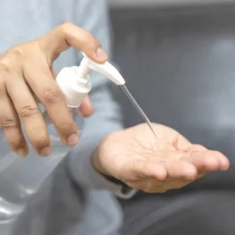 Kézfertőtlenítő gél, spray